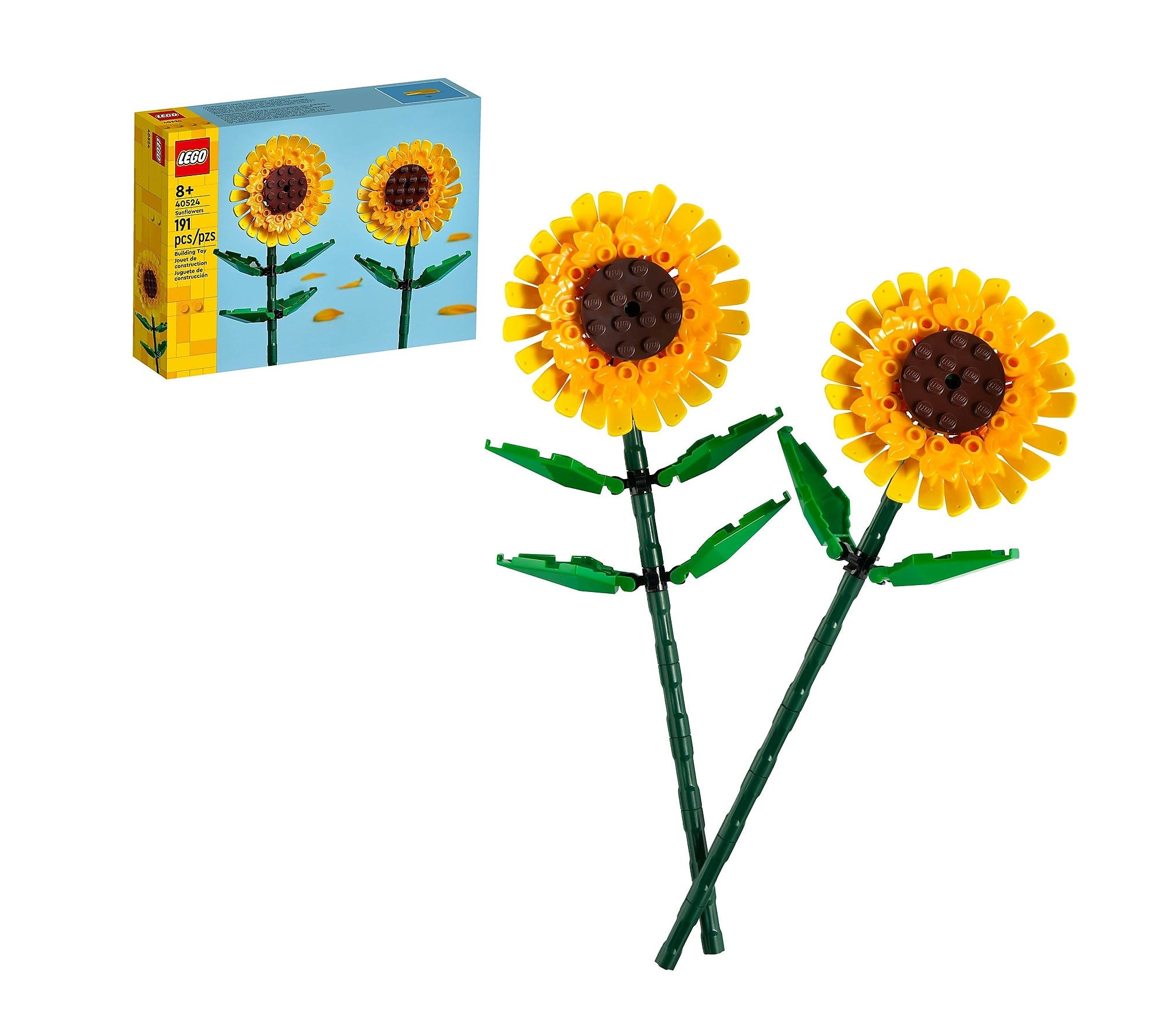 LEGO Botanicals Sunflowers, 191 Pieces (40524)