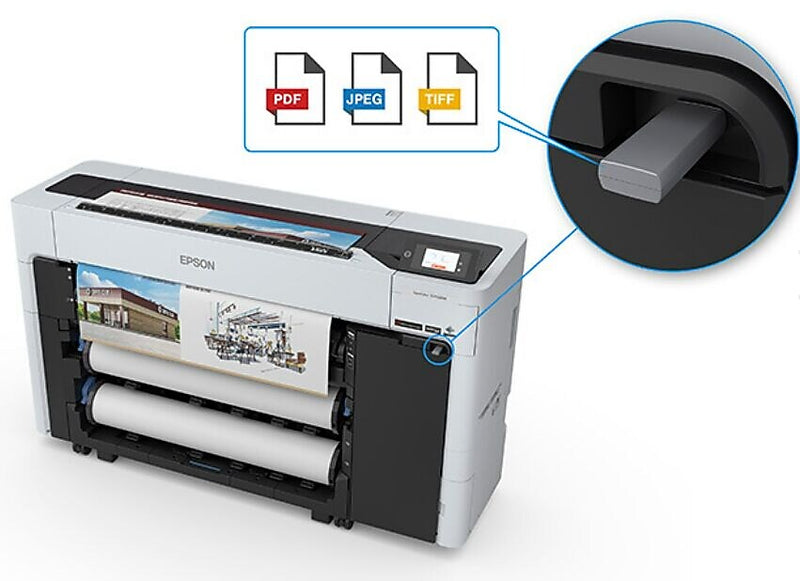 Epson SureColor T5770DR Color Inkjet Printer, Single-Function, Print (EPSSCT5770DR)