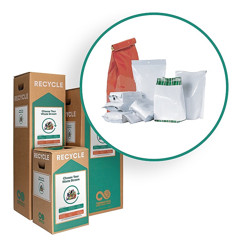 TerraCycle Cardboard Coffee Bags Zero Waste Box, 36 Gallon, Natural Kraft (CS115-L)