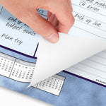 2026 AT-A-GLANCE 21.75" x 17" Monthly Desk Pad Calendar, Slate Blue (89701-26)