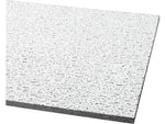Armstrong FISSURED Square Lay-In Edge Ceiling Tile, 24" x 24", White, 16/Carton (BP756A)