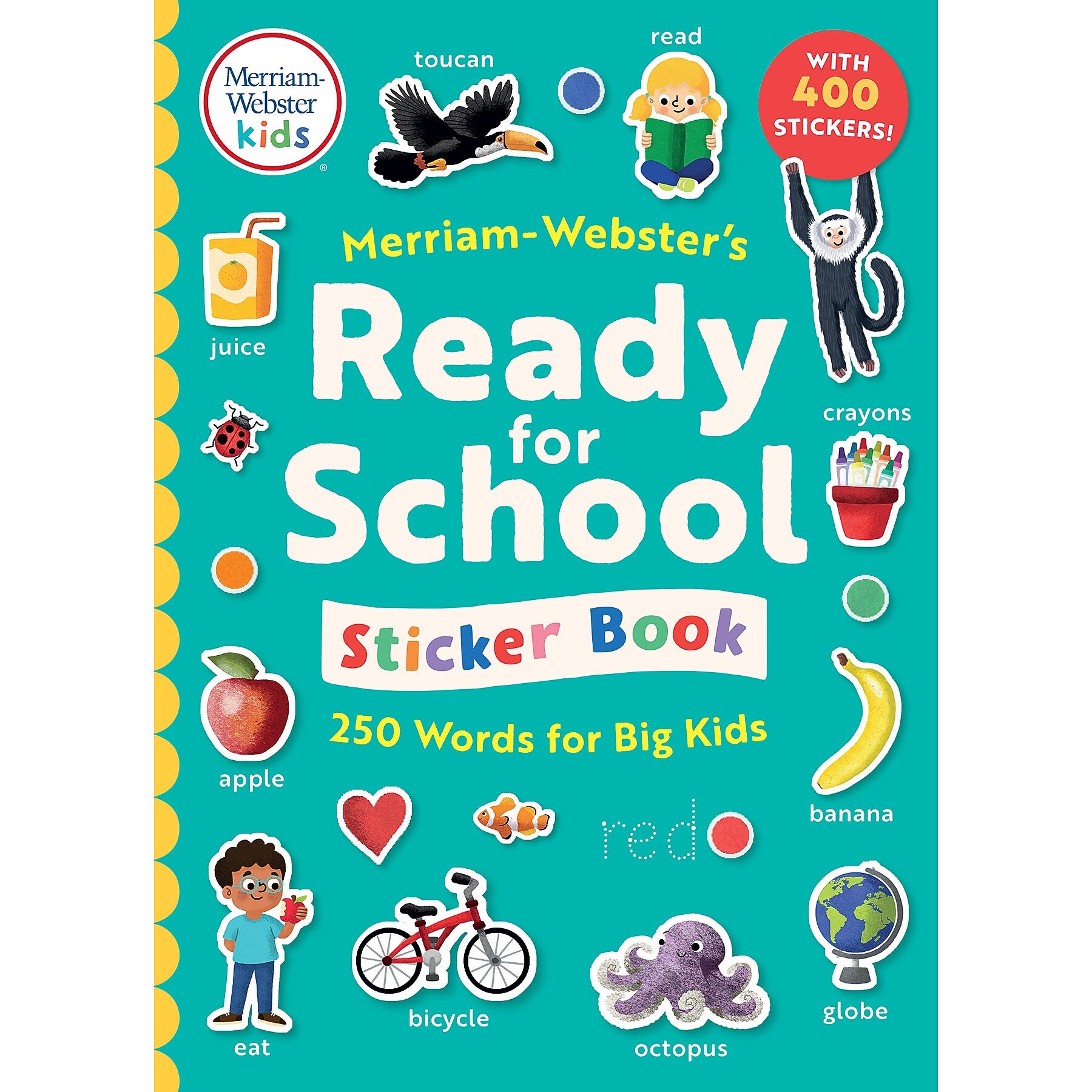 Merriam-Webster Merriam-Webster's Ready-for-School Sticker Book, 2/Bundle (MW-1478-2)