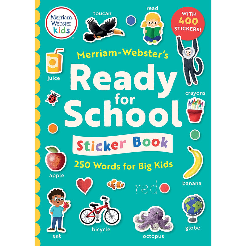 Merriam-Webster Merriam-Webster's Ready-for-School Sticker Book, 2/Bundle (MW-1478-2)