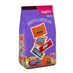 Hershey's Sweets & Chocolate Candy Variety Party Pack, 34.19 oz (HEC93942)