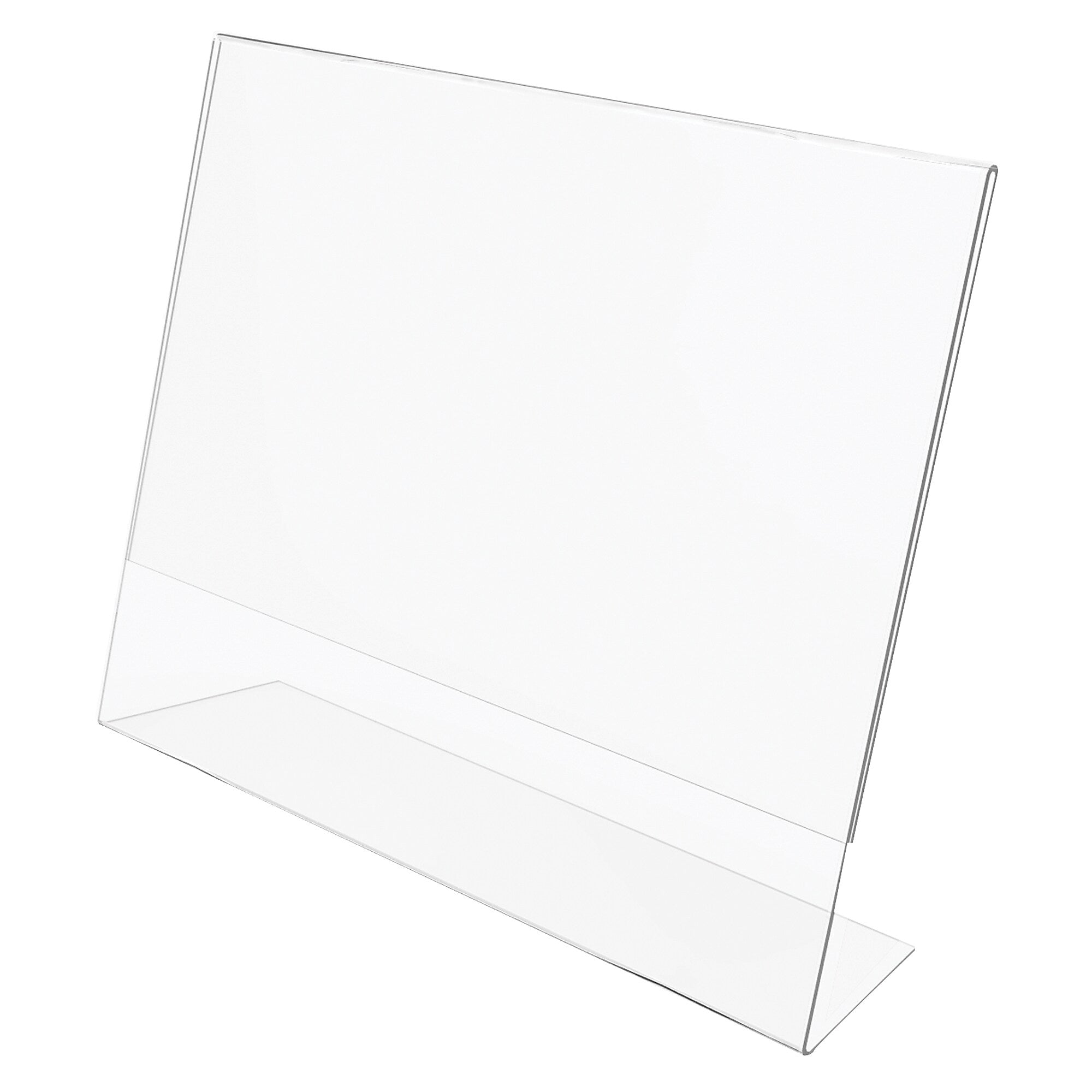 Deflecto Classic Image Document Holder, 8.5" x 11", Vertical, Table Top, Clear Plastic (66701)
