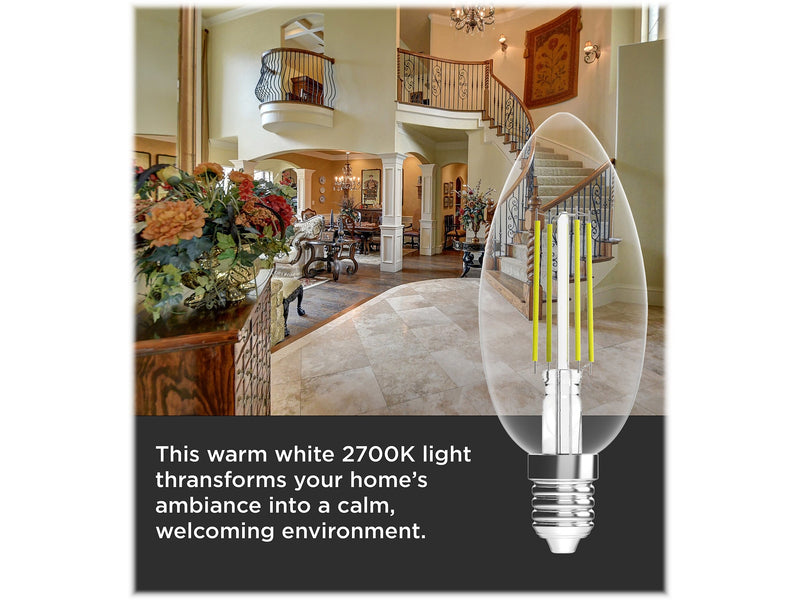 Viribright 2.5-Watts Daylight LED Specialty Bulb, 12/Pack (650194)