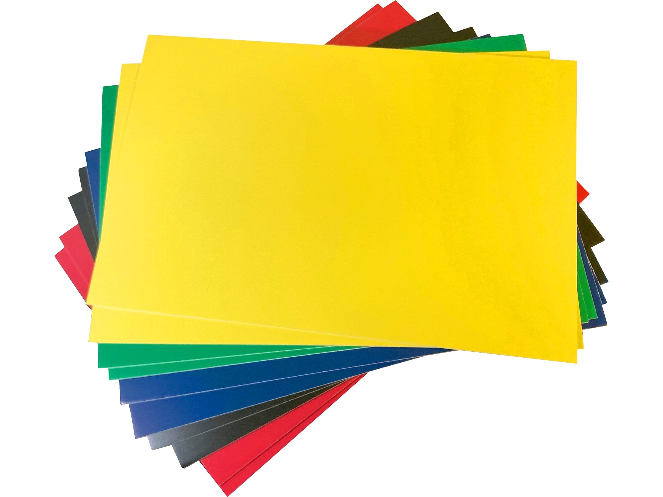 Flipside Foam Displays, 2.5' x 2', Assorted Colors, 10/Carton (20320)