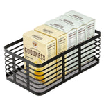 mDesign Steel Organizer, Matte Black (25938)