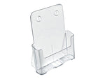 Azar Brochure Holder, 9.1875" x 10.75", Vertical, Desktop/Wall, Clear, Plastic, 2/Pack (252384)