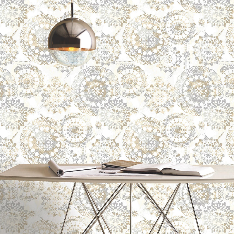 York Wallcoverings Bohemian Peel and Stick Wallpaper (RMK9122WP)