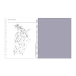 2026 Blue Sky Ru Du Flore 8.5" x 11"  Weekly & Monthly Planner, Plastic Cover, Multicolored (101602-26)