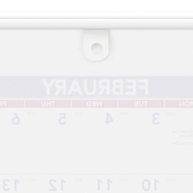 2026 AT-A-GLANCE 24" x 36" Yearly Wall Calendar, White/Purple (PM12-28-26)