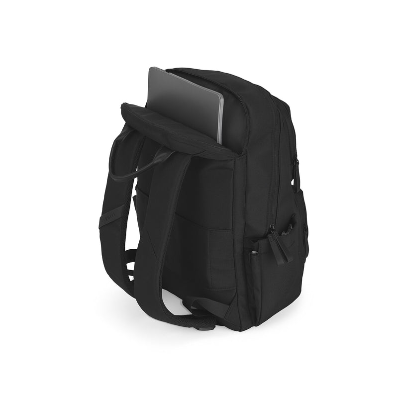 Bugatti Madison Laptop Backpack, Medium, Black (BKP2540BU-BLK)