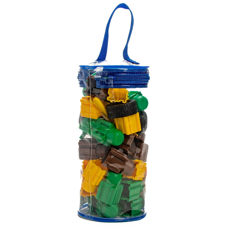 Snapo Jr. Building Blocks Dinosaur Creator Kit, 40 Pieces/Set (SNP3240D)