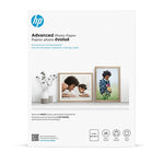 HP Advanced Photo Paper, Glossy, 8" x 10", 25 Sheets/Pack (6J777A)