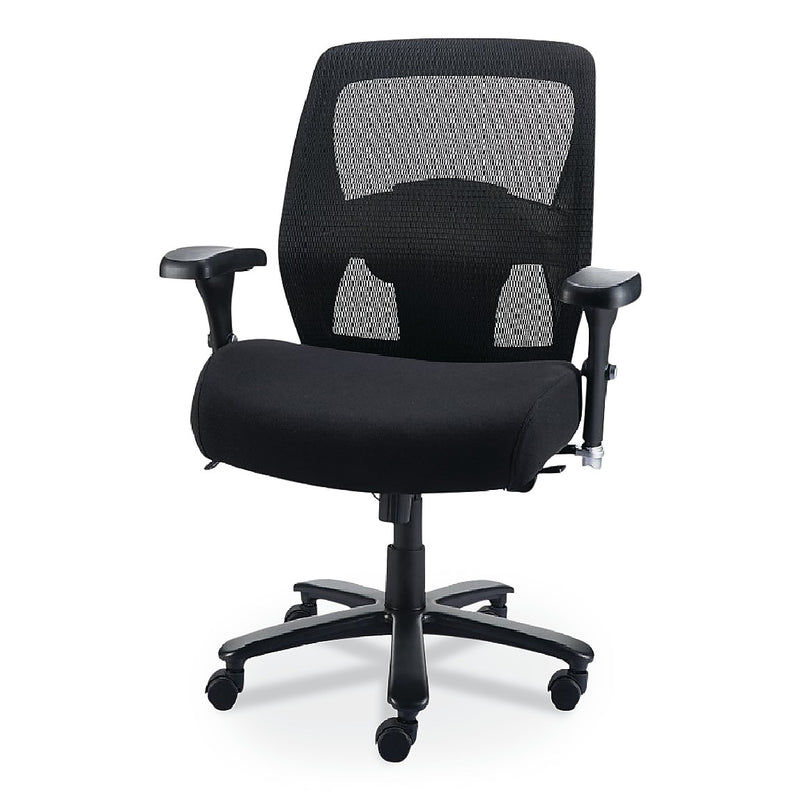 Alera® Faseny Series Height & Width Adjustable Arm Fabric Manager Chair, Black (ALEFN44B14)