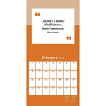 2026 TF Publishing 12" x 17" TF Publishing 12" x 12" Inspire Wall Calendar 26-1138
