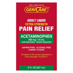GeriCare Liquid Acetaminophen Pain Relief, 500mg, 16 oz (OC18016)