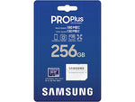 Samsung PRO Plus 256GB microSDXC Memory Card with Adapter, Class 10, UHS-I, V30 (MB-MD256SA/AM)
