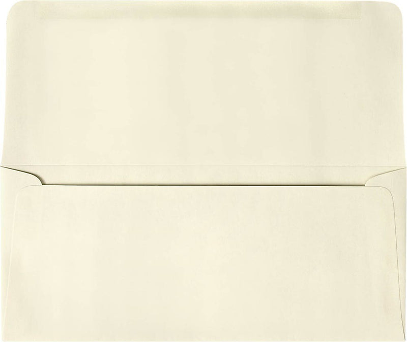 JAM Paper #9 Booklet Envelopes, 3 7/8" x 8 7/8", Cream, 50/Pack (R2169-50)