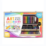 A62Art 101 Wood Art Set, Assorted Colors, 142/Pack (53142MB)