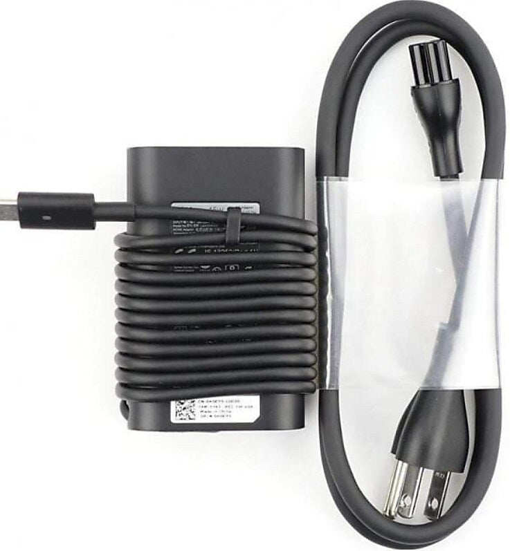 Dell 45W USB Type-C AC Adapter for Latitude 11 5175, Latitude 13 7370, XPS 12 (9250), Black (HDCY5)
