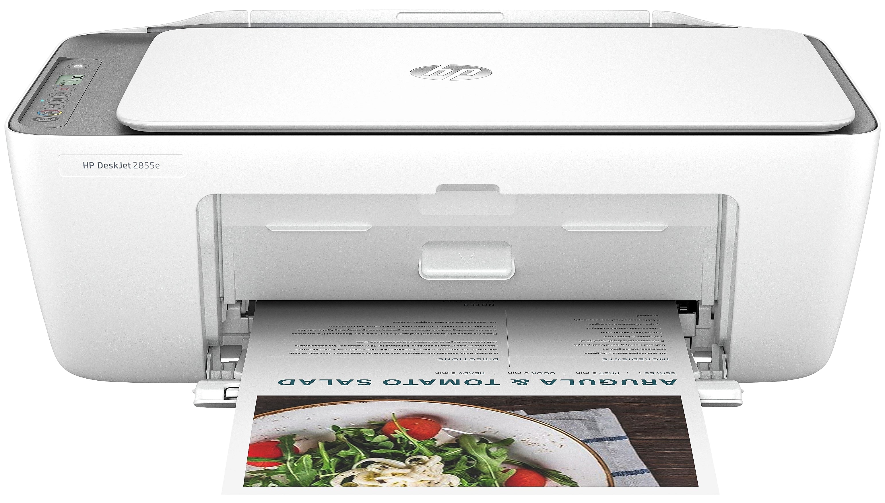 HP DeskJet 2855e Wireless Color All-In-One Inkjet Printer, Print, Scan, Copy, Best for Home, 3 Months FREE Ink (588S5A)
