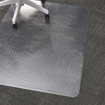 Staples Carpet Chair Mat with Lip, 45" x 53'', Low-Pile, Clear (20232-CC)
