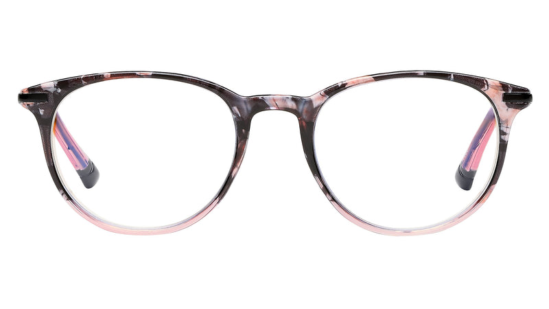 SAV Tri-focus Blue Light +2.50 Reading Glasses, Pink (E2307)