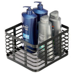 mDesign Steel Organizer, Matte Black (25940)