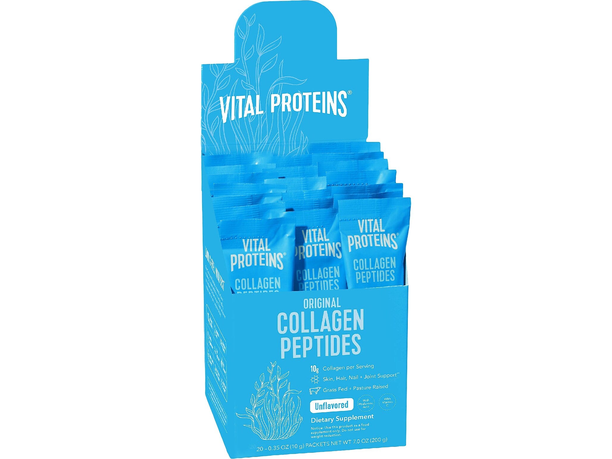 Vital Proteins Collagen Peptides Powder, 20 Packets/Box (CP20SPBW)