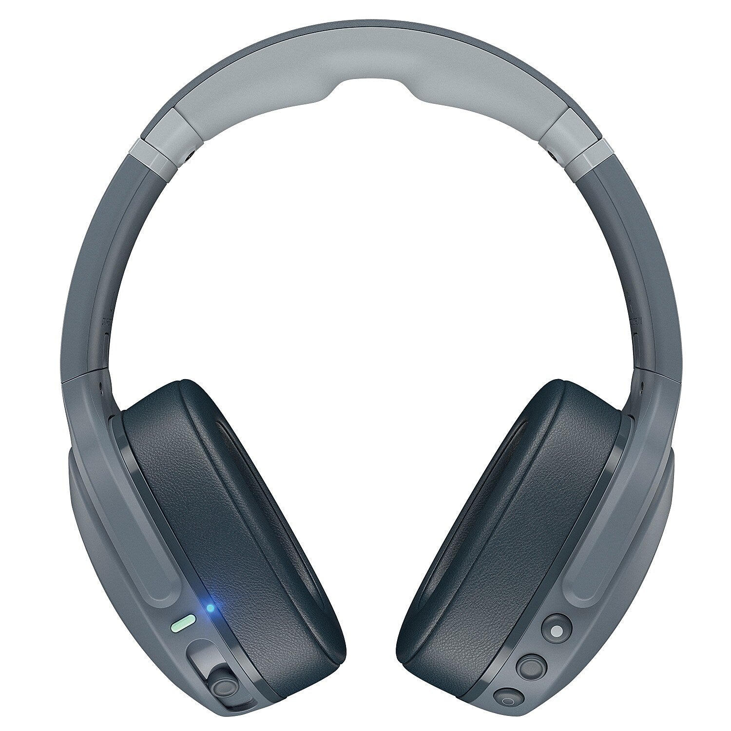 Skullcandy Crusher Evo Sensory Bass Wireless Over-Ear Headphones with Microphone, Bluetooth, Chill Gray (S6EVW-N744)