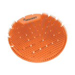AbilityOne SKILCRAFT Extended Power Urinal Screen, Mango Bay Scent, Orange, 6/Pack (NSN6998442)