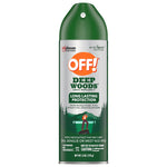 OFF! Deep Woods V Aerosol for Mosquitos, Alcohol Odor, 6 oz. (333242)