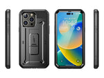 SUPCASE Unicorn Beetle PRO Black Rugged Case for iPhone 14 Pro (SUP-iPhone2022Pro-6.1-UBPro-SP-Black)