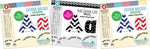 Barker Creek Chevron & Dots  4" Letters and Numbers, Multicolored, 765/Pack (4303)