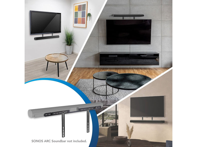 Mount-It! Sonos Arc TV Mounting Soundbar Bracket, 22 lbs. (MI-SB52)