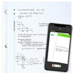 Five Star Reinforced Graph Paper, 8.5" x 11", 3-Hole Punched, 80 Sheets/Pack (170122/170036)