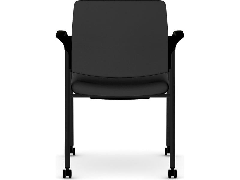 HON Ignition Fabric Multipurpose Stacking Chair, Black (HIGS6.F.H.U.CU10.T)