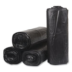 Interplast Linear Low Density Polyethylene, LLDPE, 1.5 mil Black 38X58 , 20 Bags/Roll 5 Rolls/Case