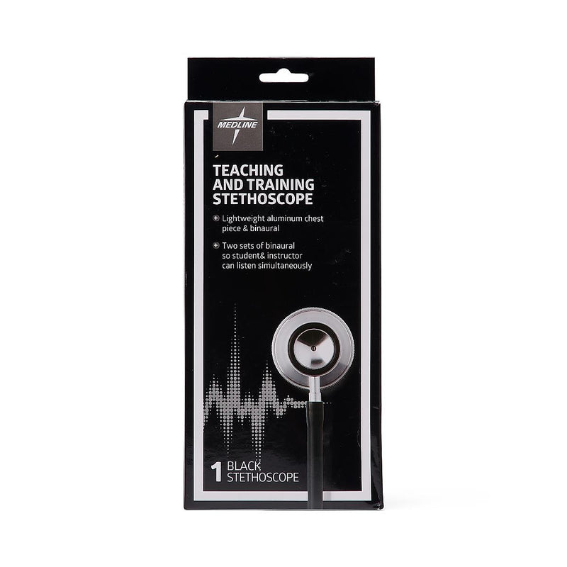 Medline Teaching and Training Stethoscope, Two Binaurals (MDS9750)
