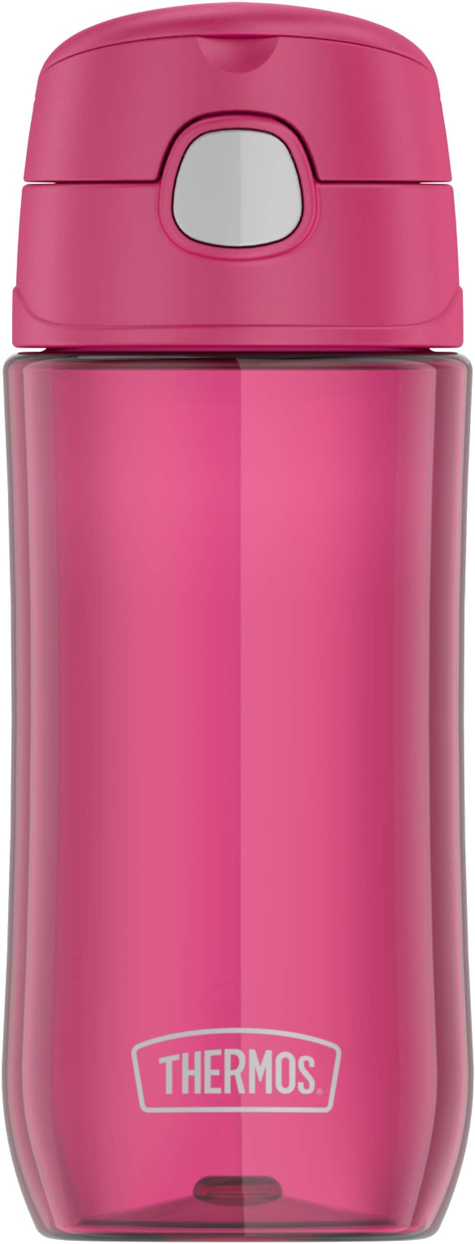 Thermos Plastic Water Bottle, 16 oz., Raspberry (EAGP4040RS6)