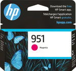 HP 951 Magenta Standard Yield Ink Cartridge, Prints Up to 700 Pages (CN051AN#140)