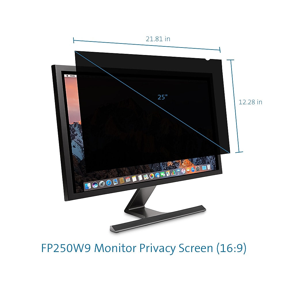 Kensington Anti-Glare Reversible Privacy Screen for 25" Widescreen Monitor, 16:9 (K52112WW)