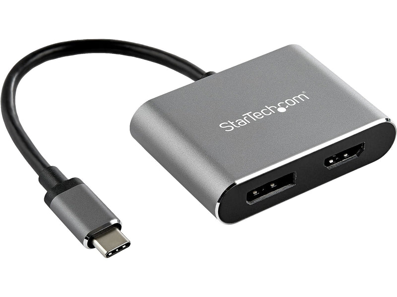 StarTech USB-C to HDMI/DisplayPort Video Adapter, Space Gray (CDP2DPHD)