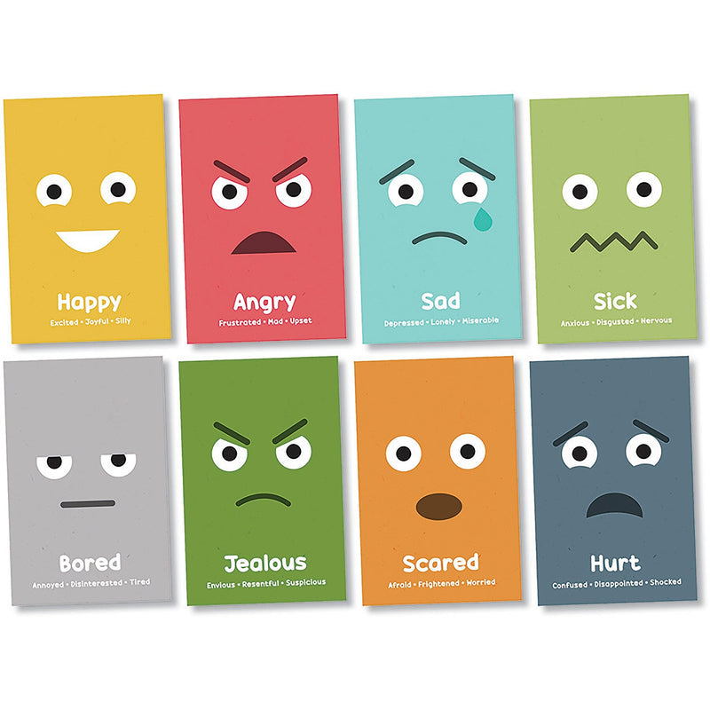 North Star Teacher Resources 11" x 17" SEL: Identifying Emotions Bulletin Board Set, 8/Set (NST3507)