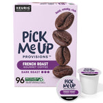 Pick Me Up Provisions™ French Roast Coffee Keurig® K-Cup® Pods, Dark Roast, 96/Carton (52966CT)