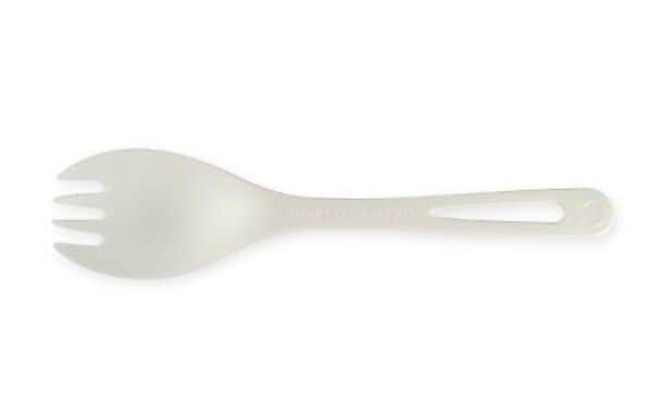 World Centric TPLA Compostable Cutlery, Spork, White, 750/Carton (WORRKPSI)