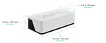 APC UPS Battery Backup, 900VA UPS with 6 Backup Battery Outlets, USB Type-C, White (BE900G3)