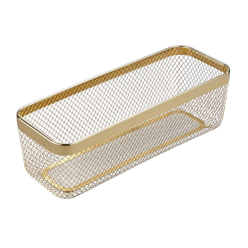mDesign Steel Organizer, Soft Brass (25959)